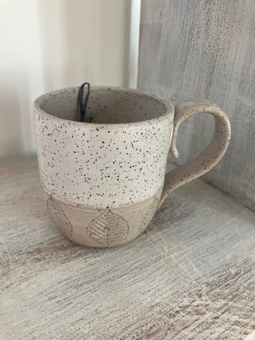 Handbuilt Stoneware Pottery Mug